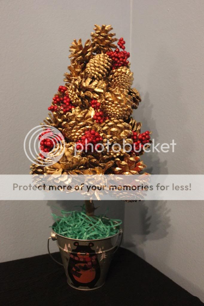 Clearwater Cottage Pine Cone Tree Topiary